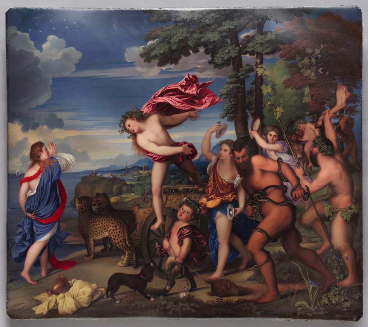 Bacchus and Ariadne by Henry Bone