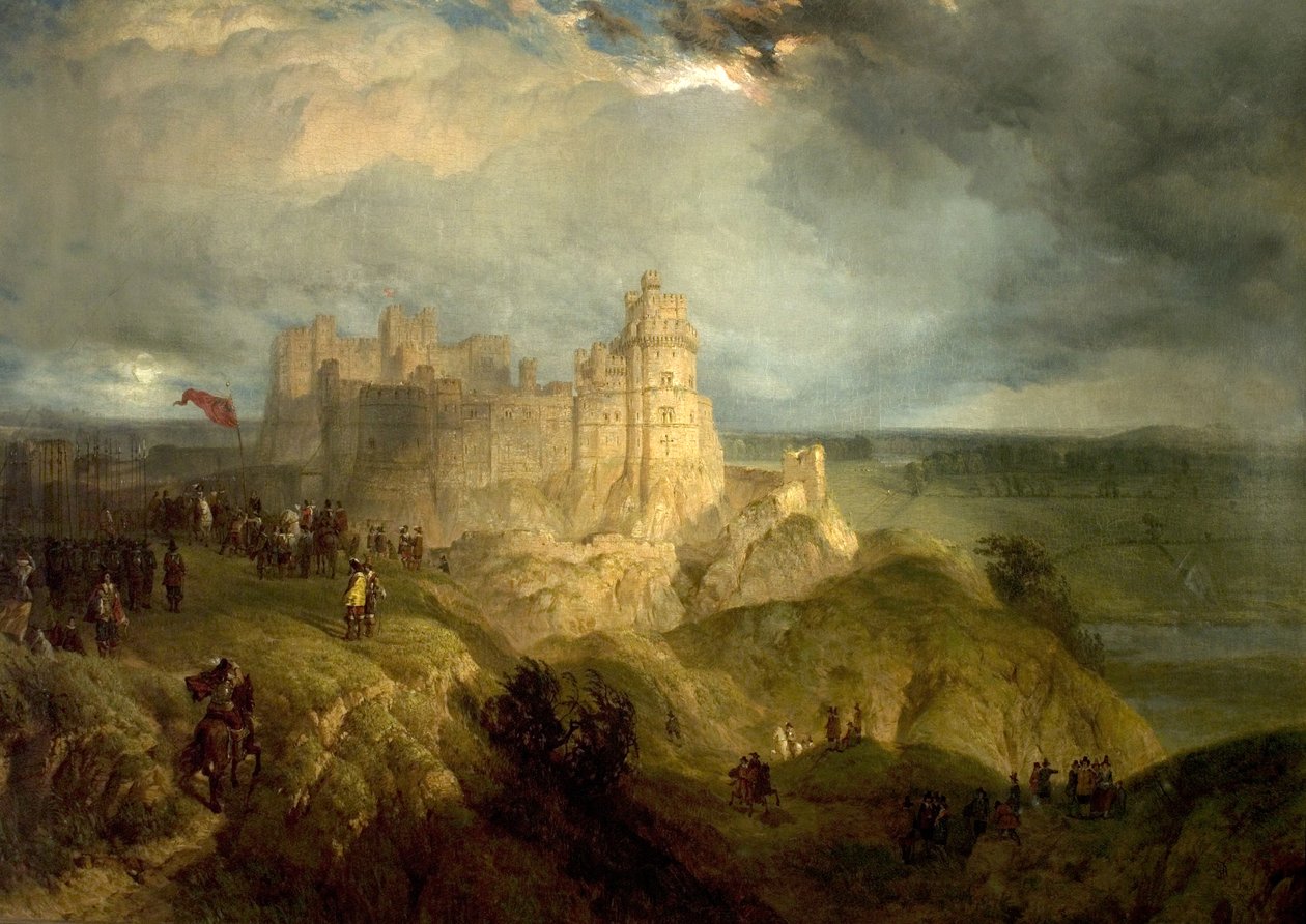 Nottingham Castle by Henry Dawson