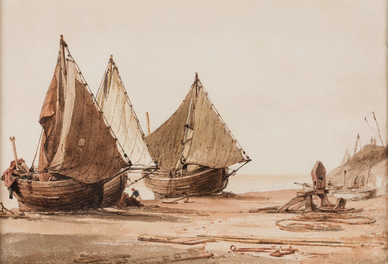 Coast Scene by Henry Edridge