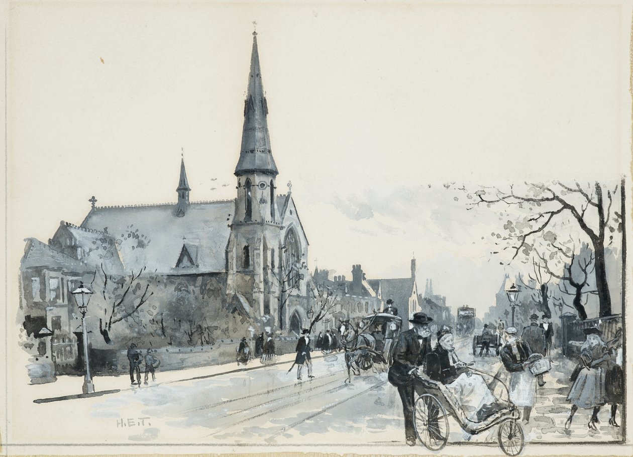 Longsight Wesleyan Chapel by Henry Edward Tidmarsh