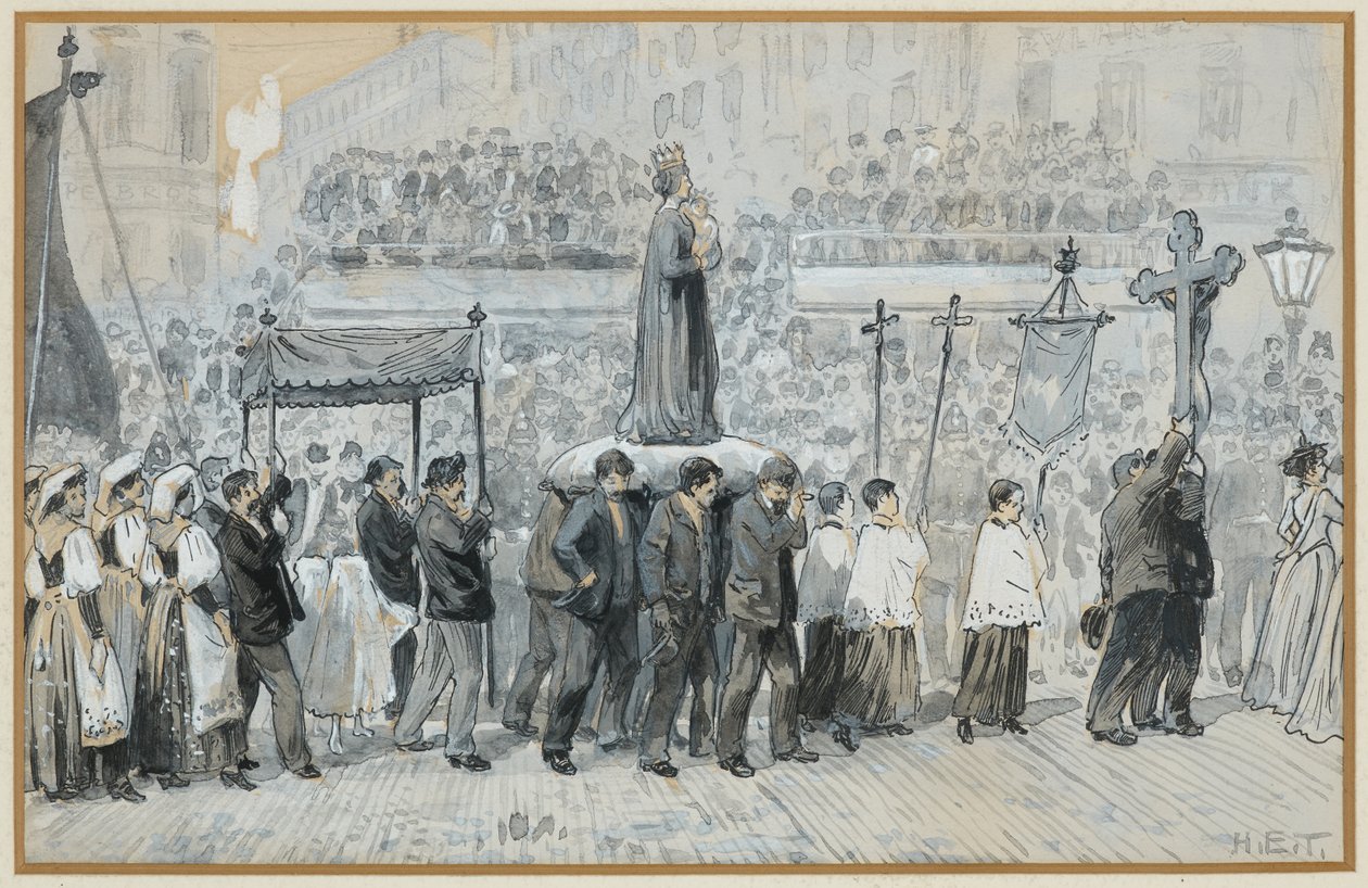 Whitsuntide Processions by Henry Edward Tidmarsh