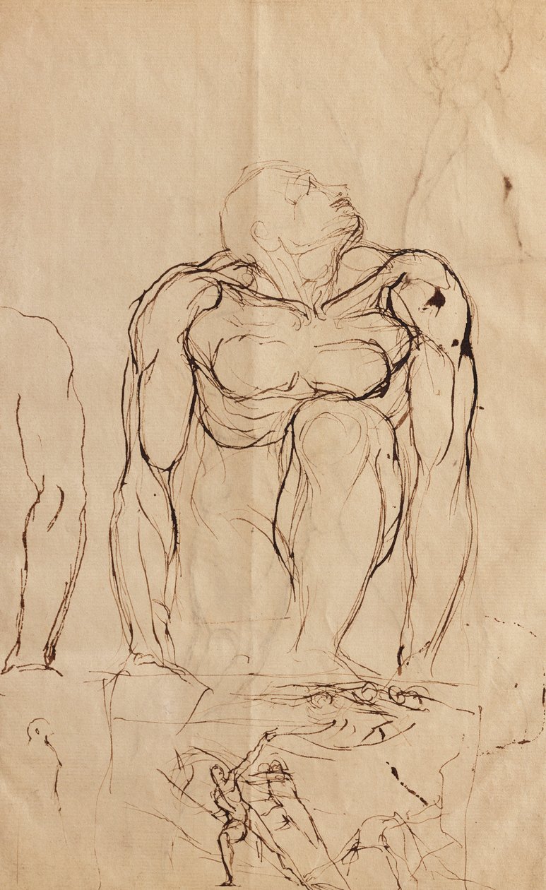 Ascending by Johann Heinrich Füssli
