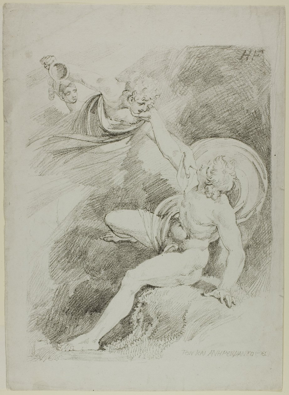 Heavenly Ganymede by Johann Heinrich Füssli