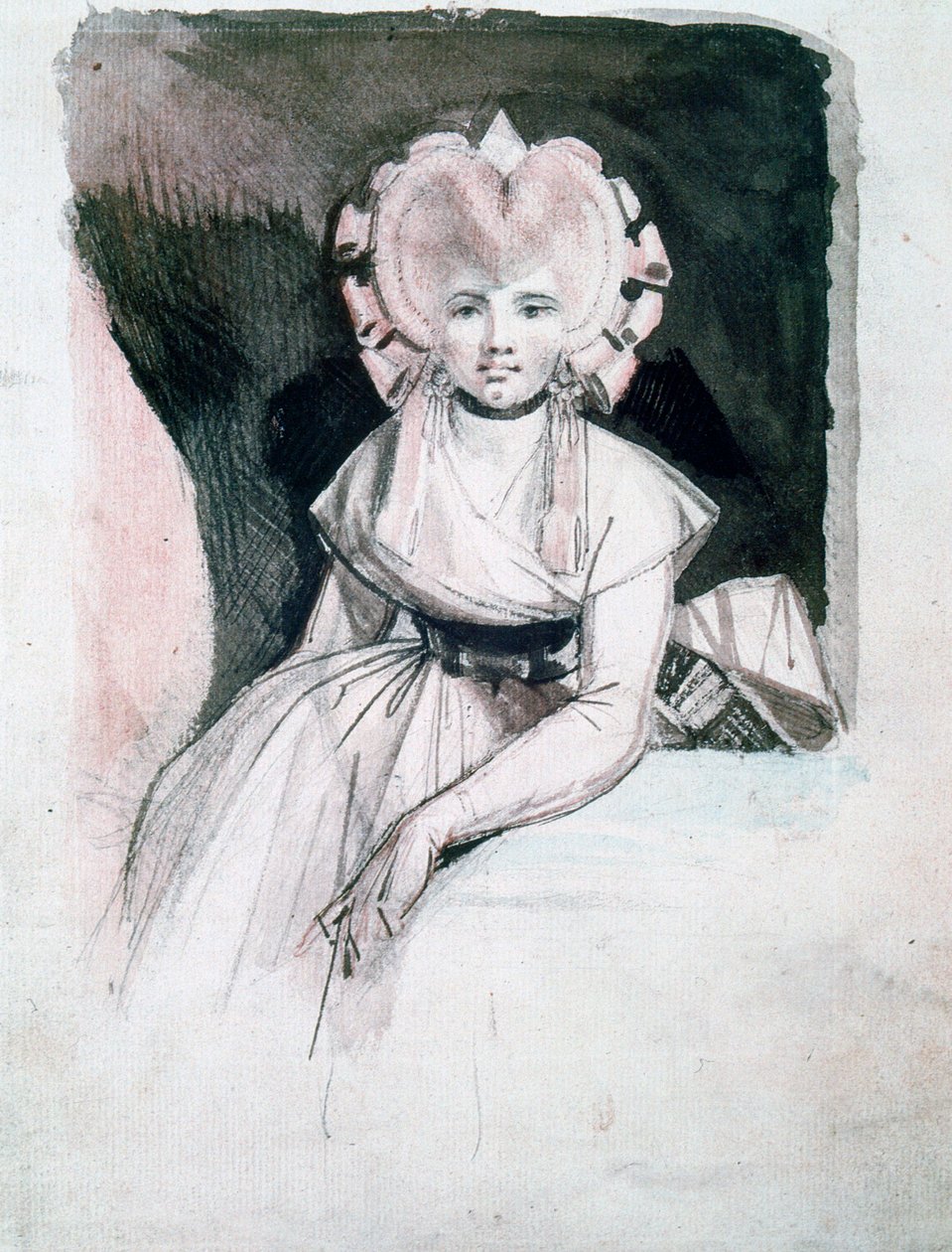 Portrait of Mrs. Fuseli by Johann Heinrich Füssli
