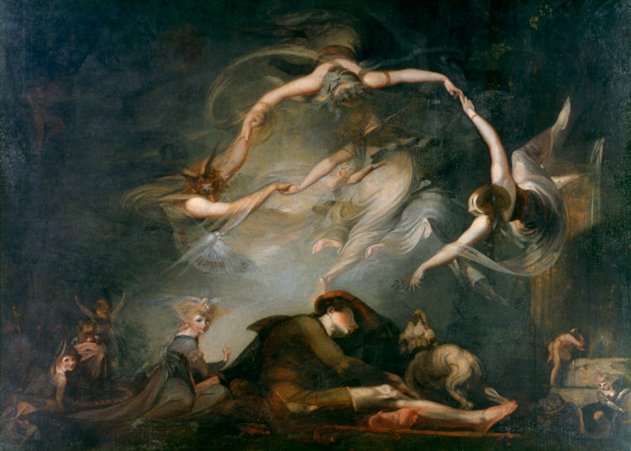 The Shepherds Dream, from Paradise Lost by Johann Heinrich Füssli