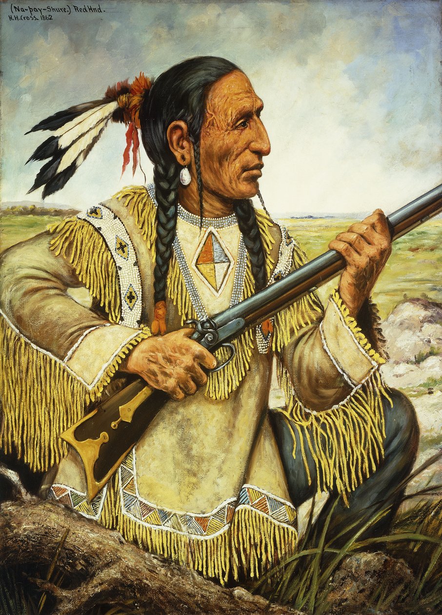 (Na-Pay-Shure) Red Hand by Henry H. Cross