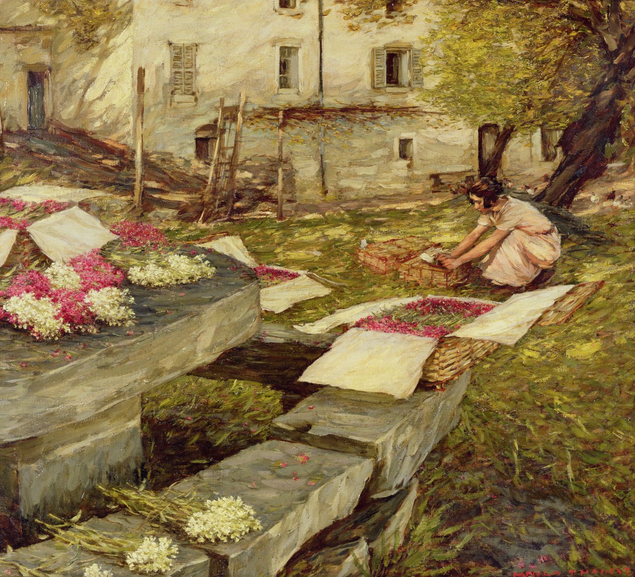 Picking Stocks by Henry Herbert La Thangue