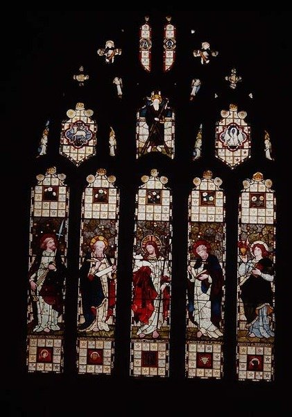Christ and the Four Evangelists by Henry Holiday
