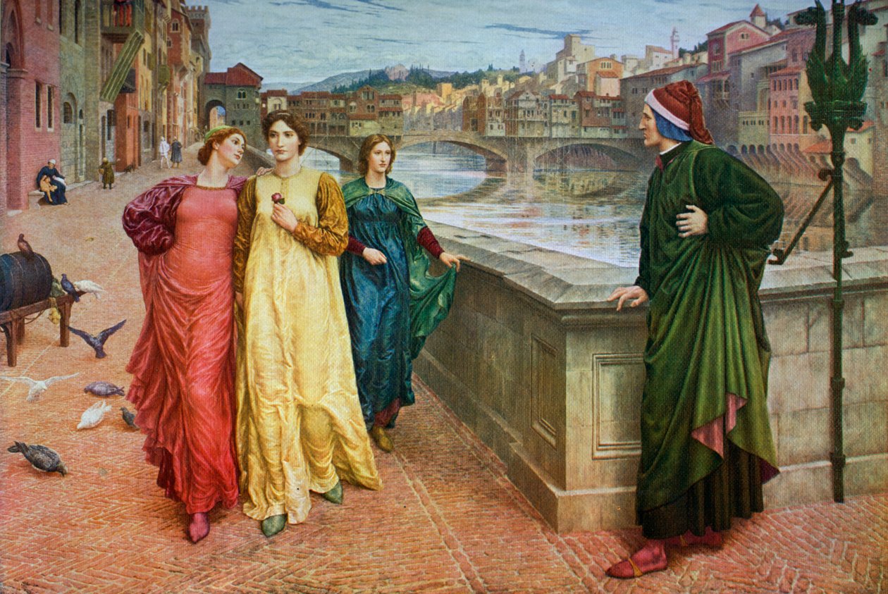 Dante and Beatrice by Henry Holiday