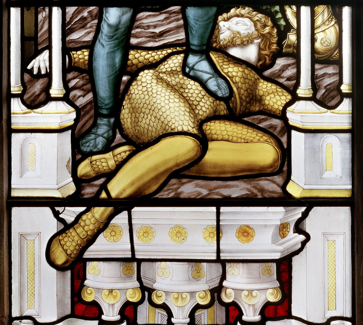 David and Goliath (detail) by Henry Holiday