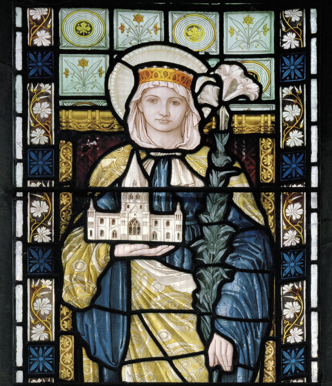 St Frideswide, c.1872 by Henry Holiday