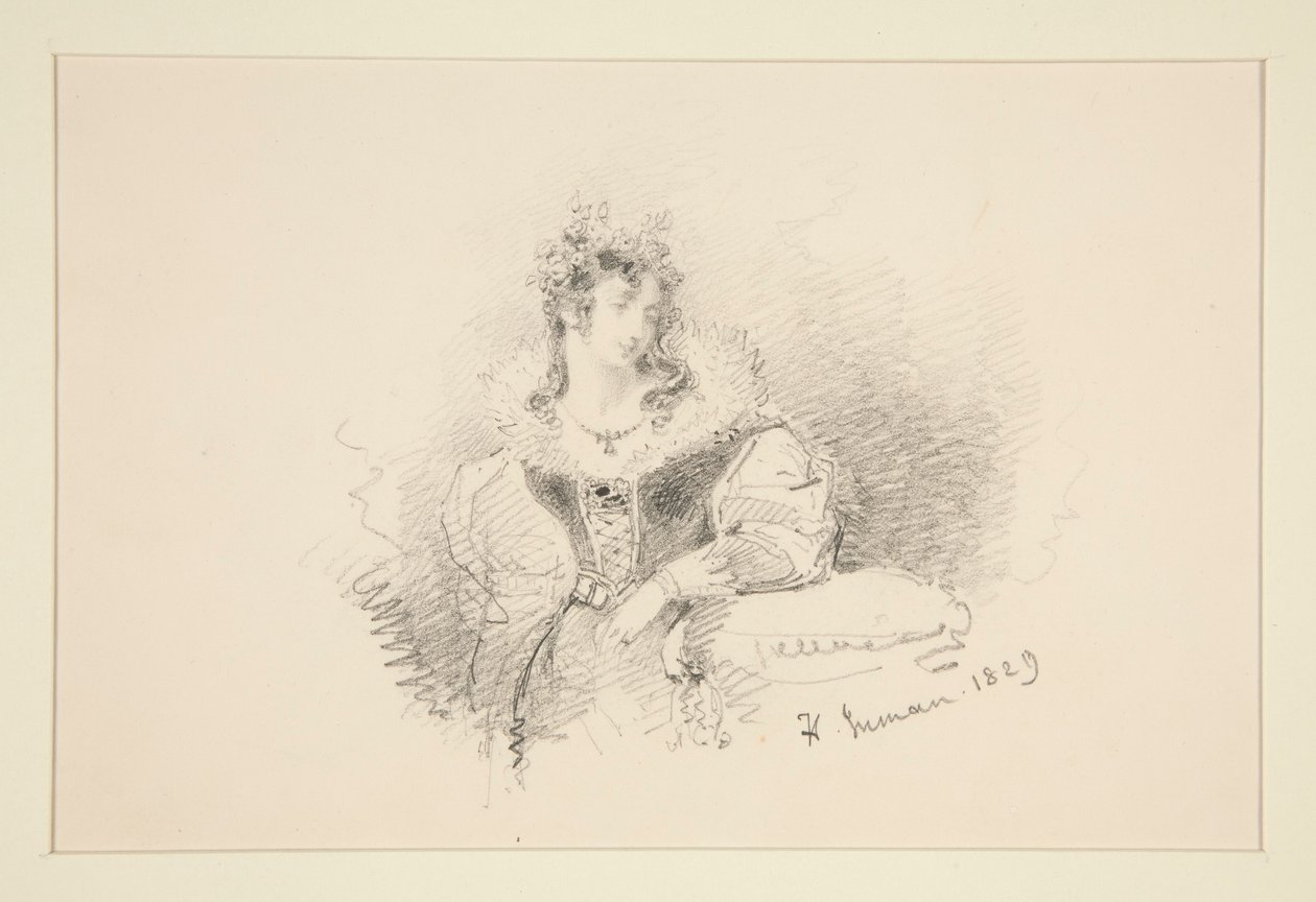 Portrait of a Woman by Henry Inman