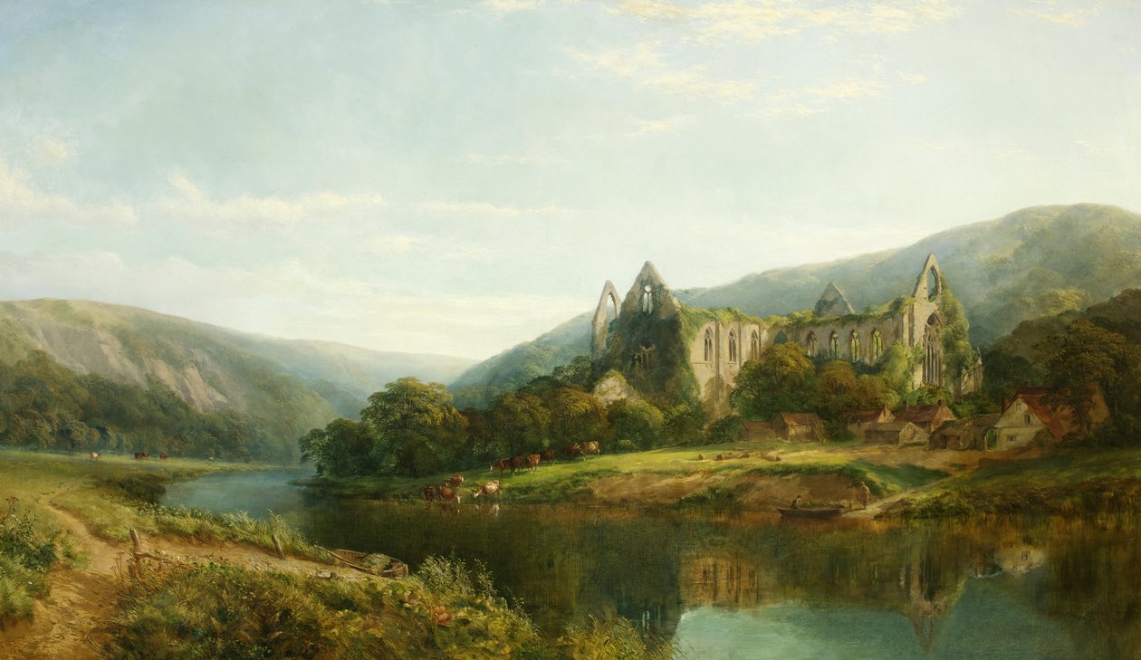 Tintern Abbey by Henry Jutsum