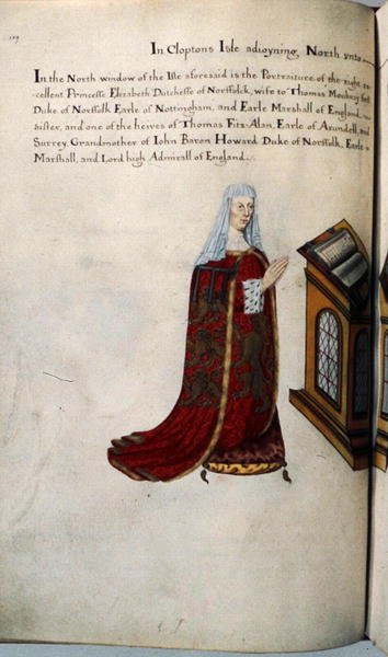 Elizabeth Duchess of Norfolk by Henry Lilly