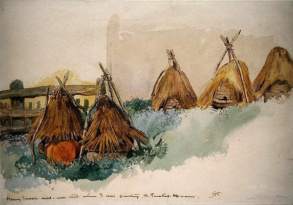 Bee Hives by Henry Moore