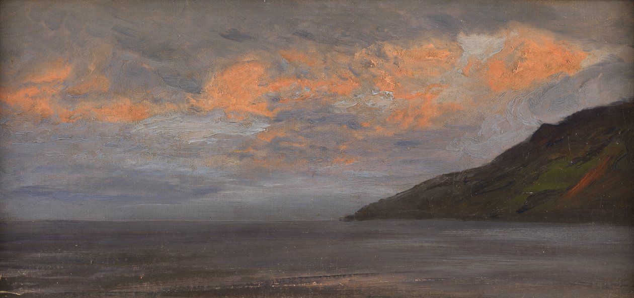 Sunset on the Coast by Henry Moore