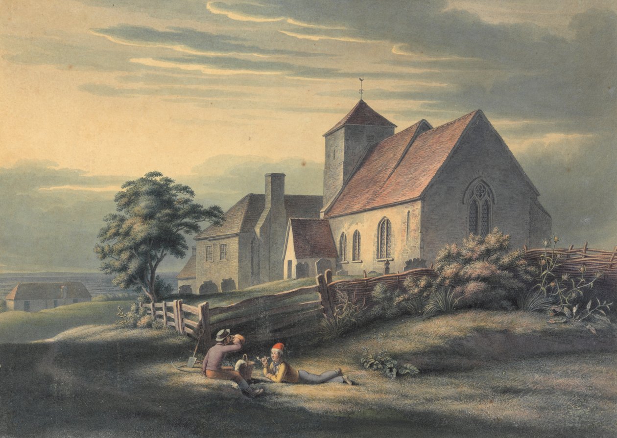 Ore Church and House by Henry Morton
