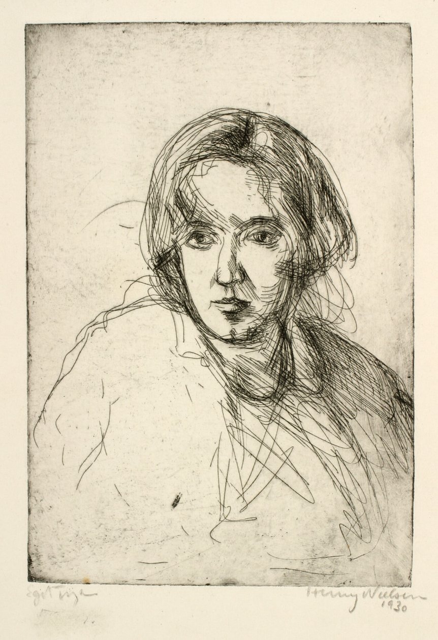 Portrait of a Woman by Henry Nielsen