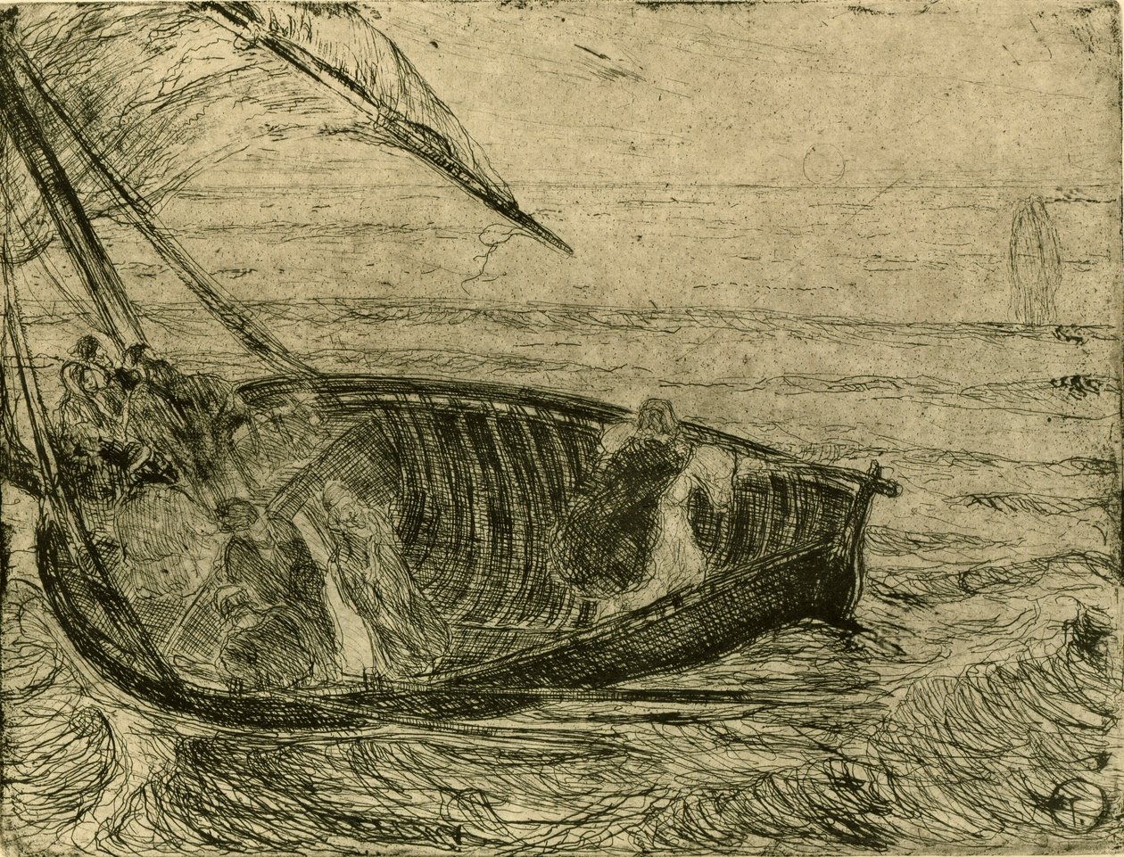 Christ Walking on the Water by Henry Ossawa Tanner