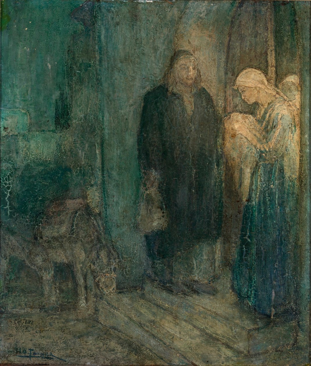 Departure into Egypt by Henry Ossawa Tanner