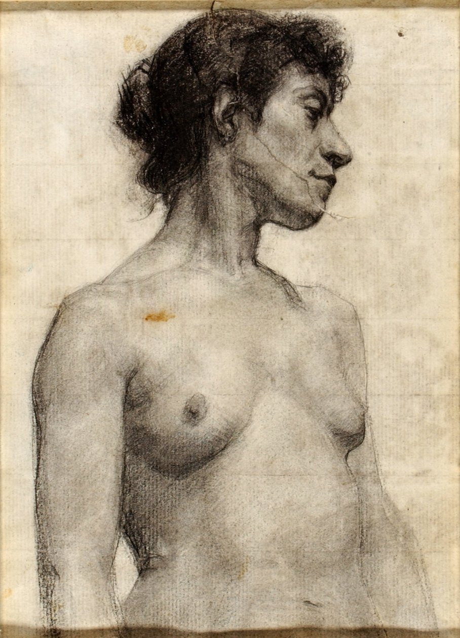 Nude: Study of a Young Girl by Henry Ossawa Tanner
