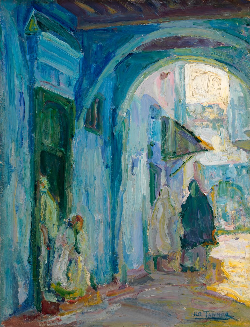 Street in Tangier by Henry Ossawa Tanner