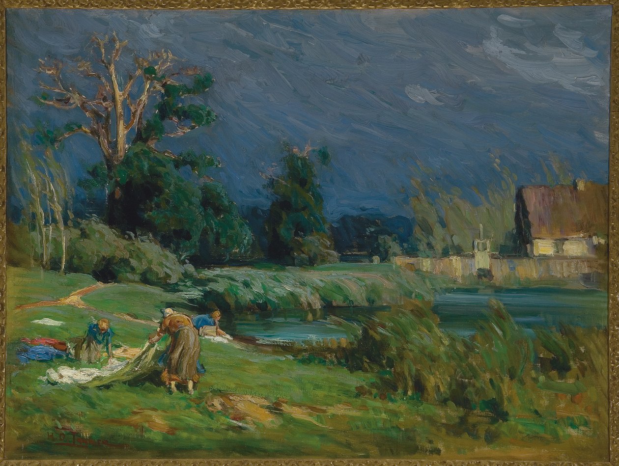 The Laundress by Henry Ossawa Tanner