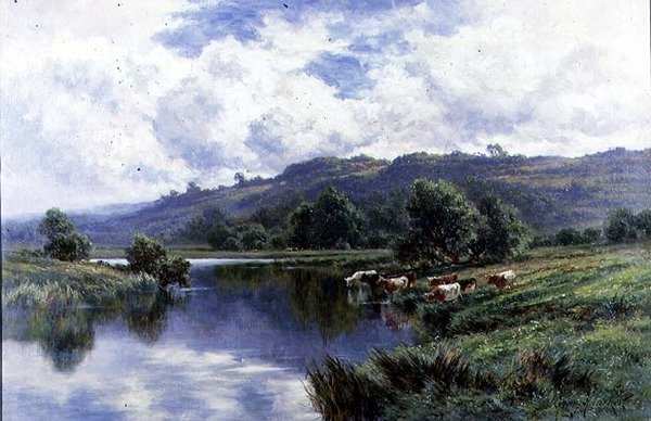 The Avon near Stratford by Henry Parker