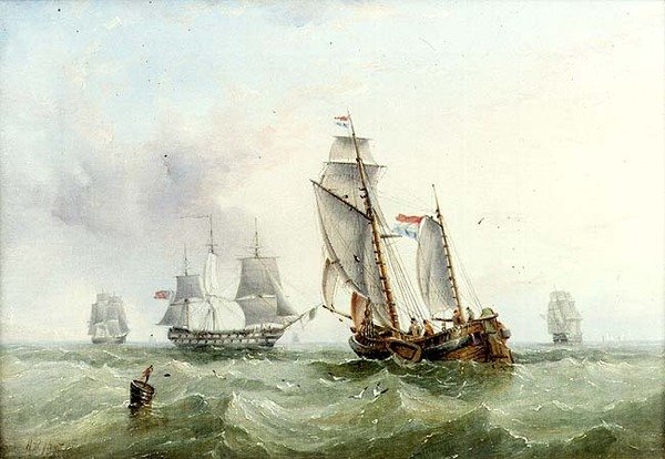 Dutch and British Shipping by Henry Redmore