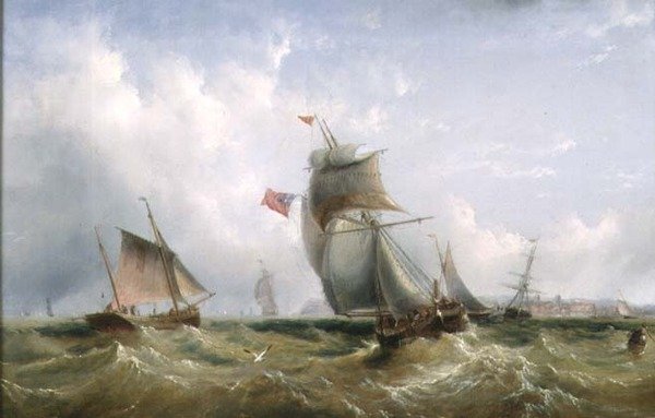 Shipping off the Coast by Henry Redmore