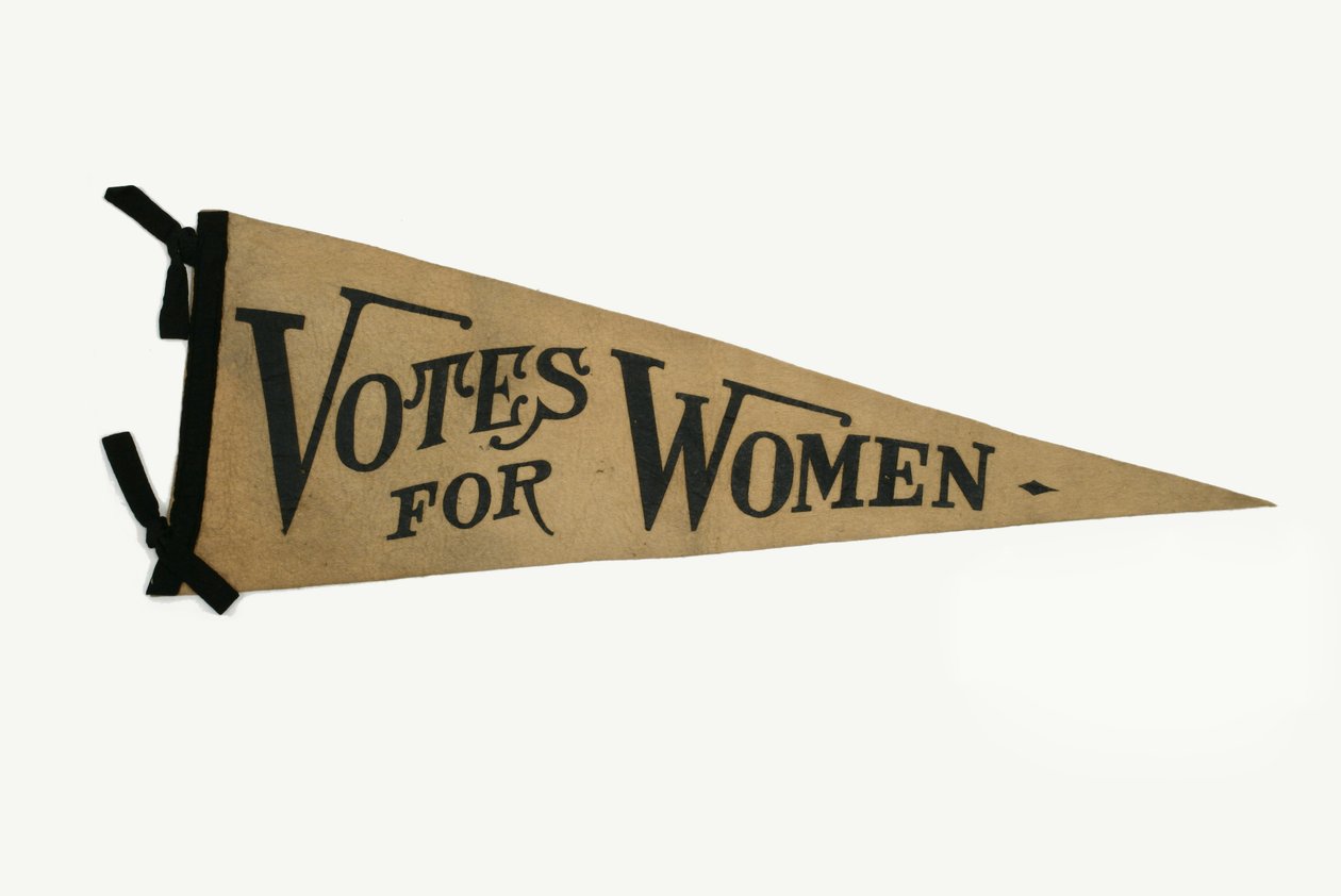 Votes for Women Campaign Pennant by Henry Schwartz