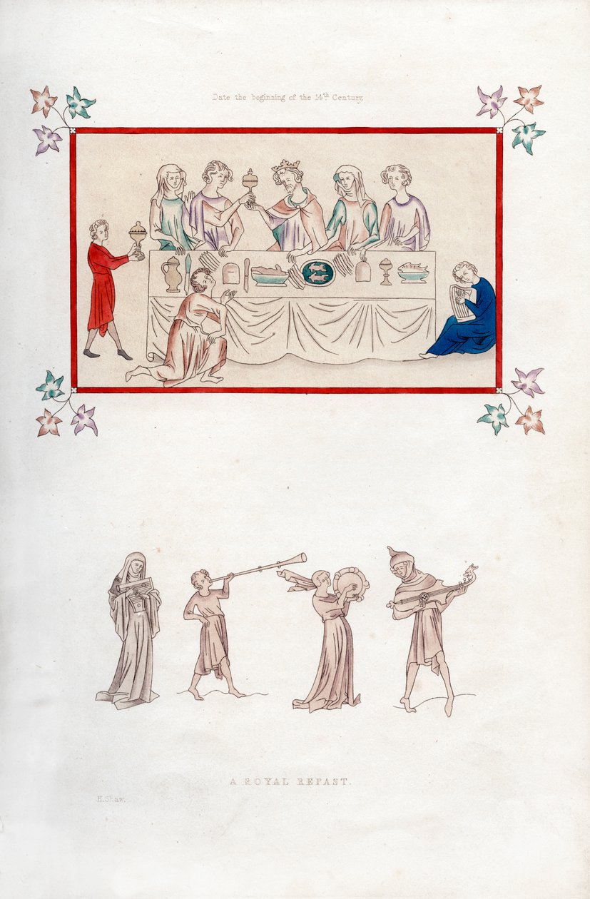A Royal Repast by Henry Shaw