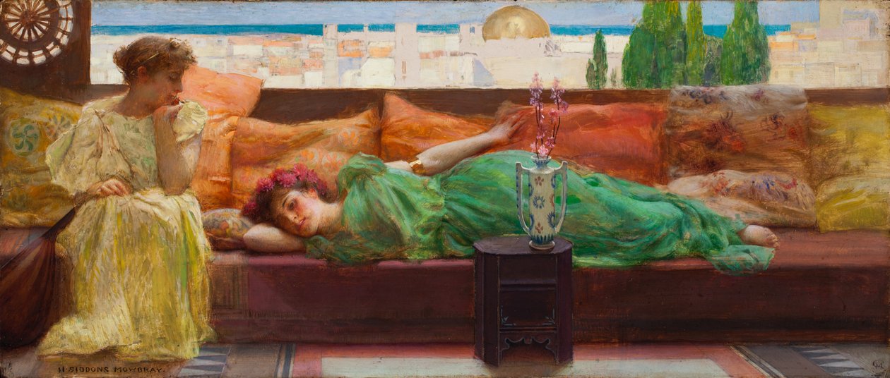 Repose by Henry Siddons Mowbray