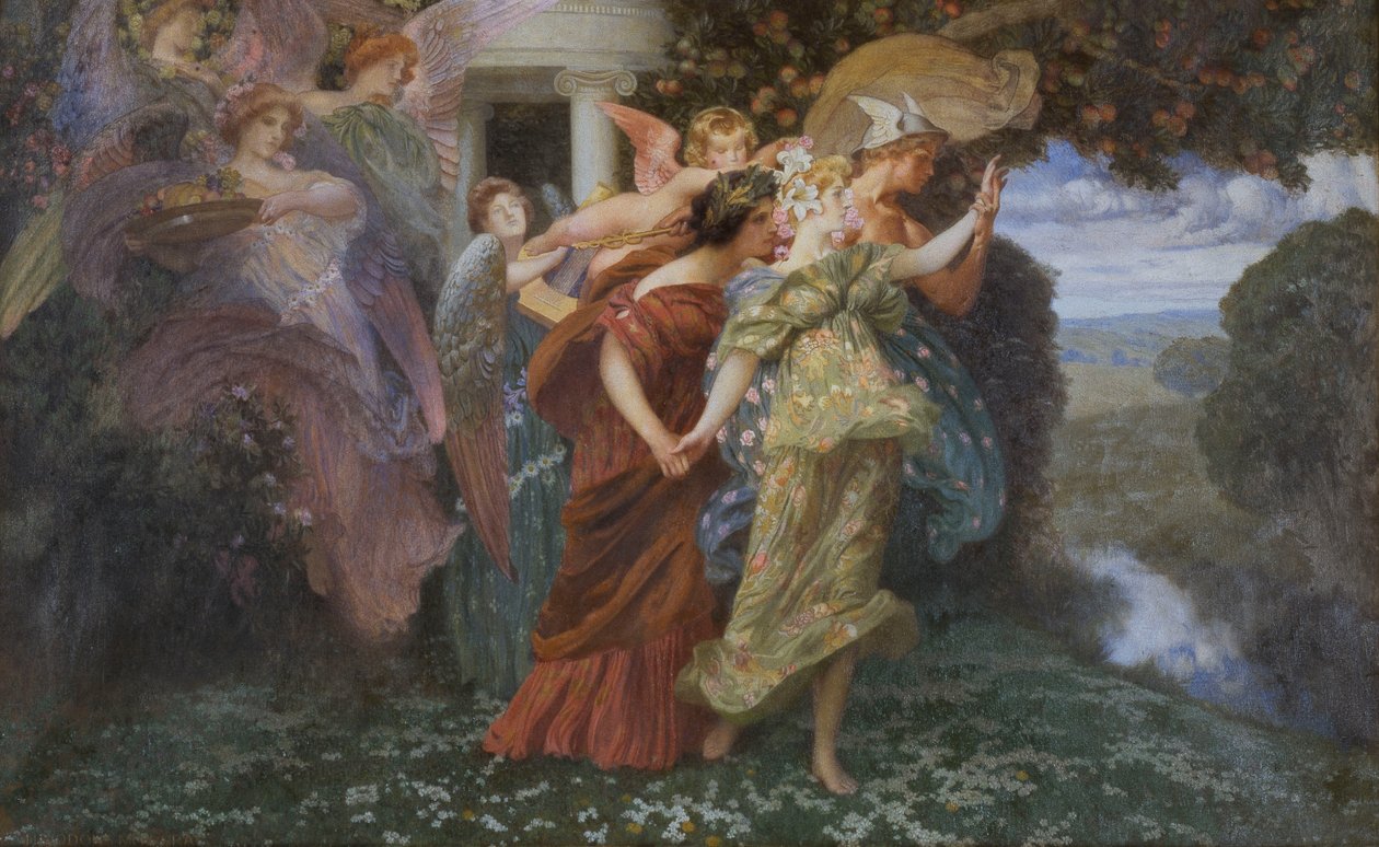 The Marriage of Persephone by Henry Siddons Mowbray