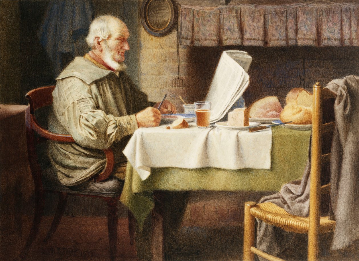 Reading the News by Henry Spernon Tozer