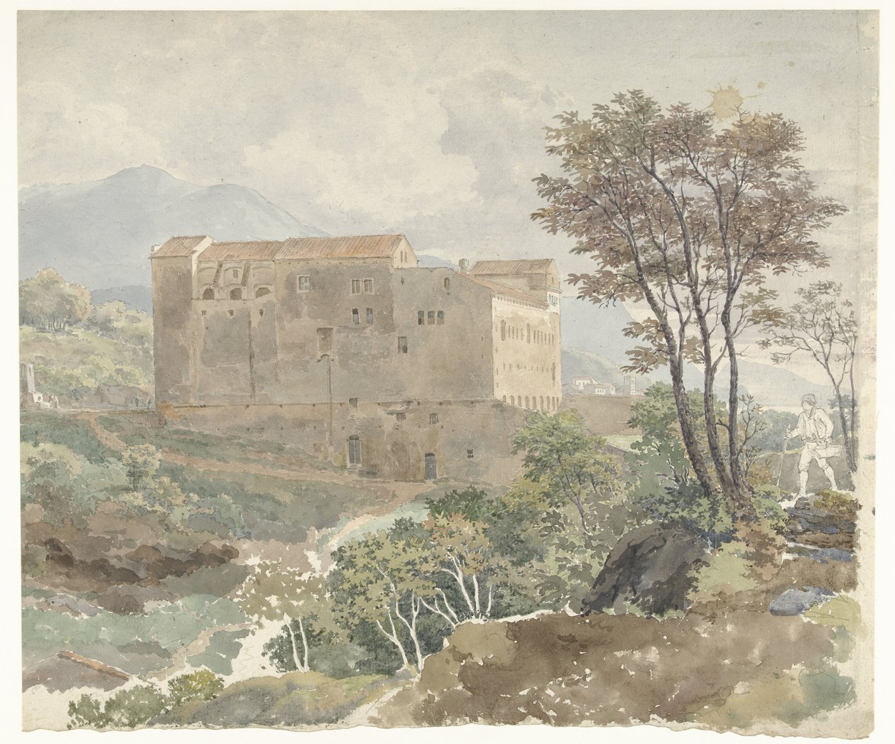 Landscape near Vietri by Henry Swinburne