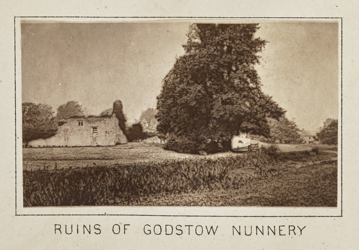 Ruins of Godstow Nunnery by Henry W. Taunt