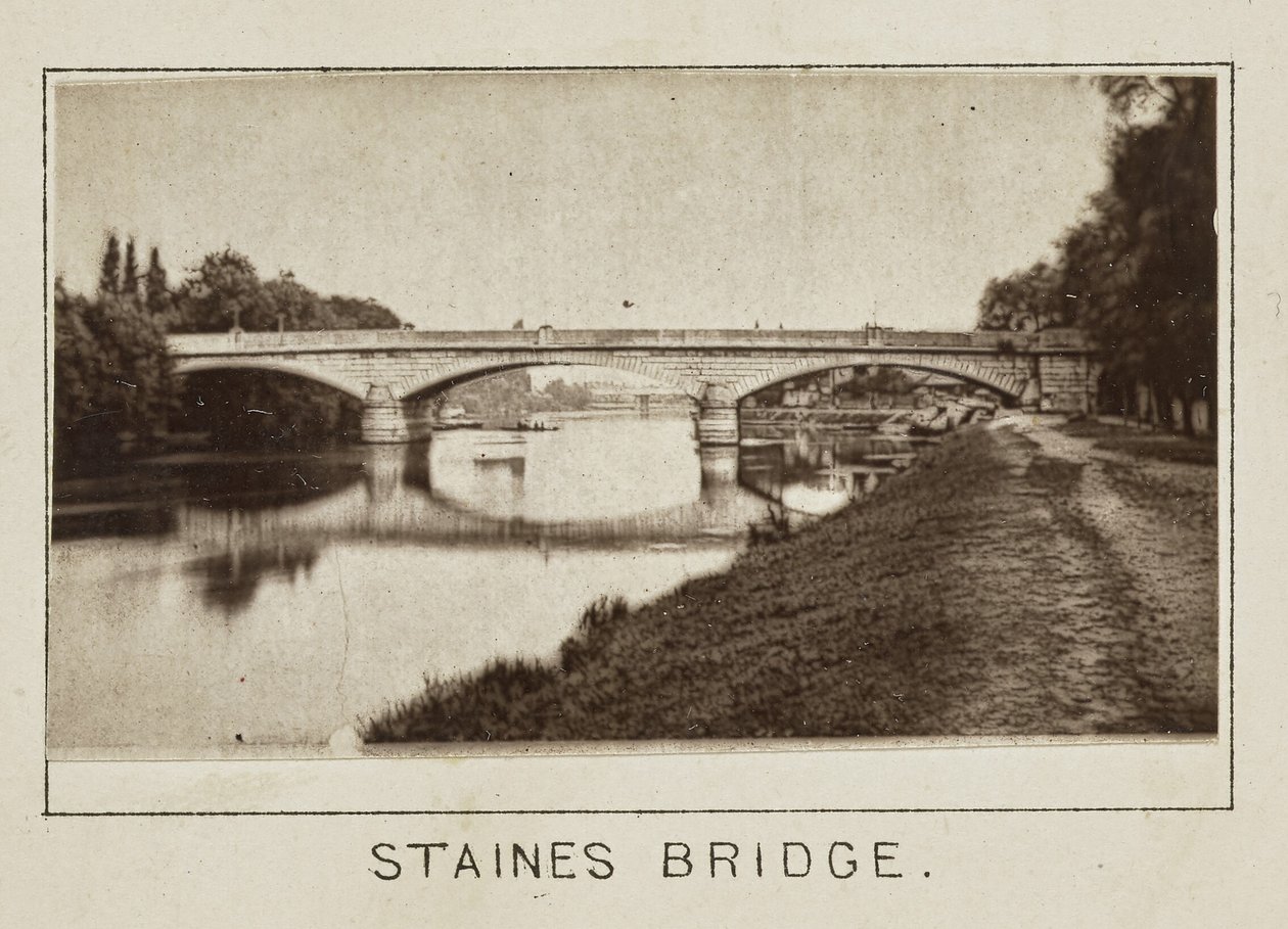 Staines Bridge by Henry W. Taunt