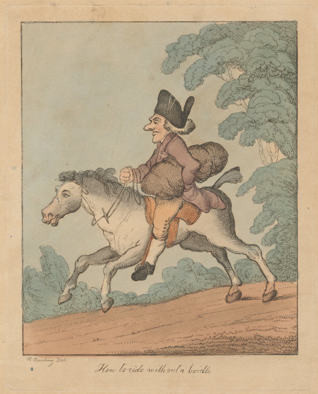How to Ride Without a Bridle by Henry William Bunbury