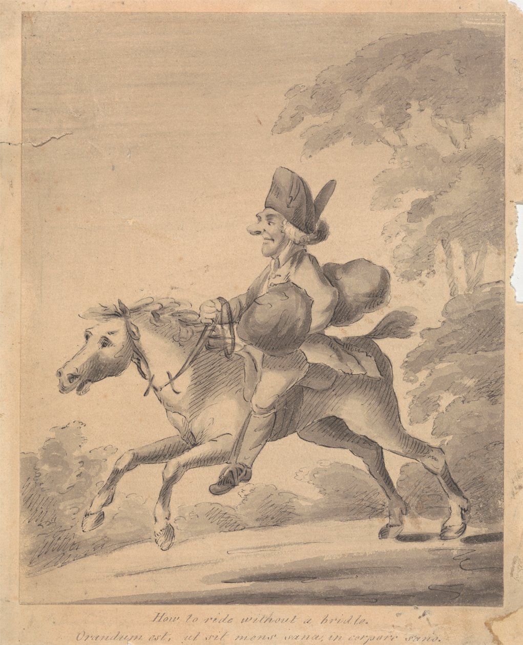 How to Ride without a Bridle by Henry William Bunbury
