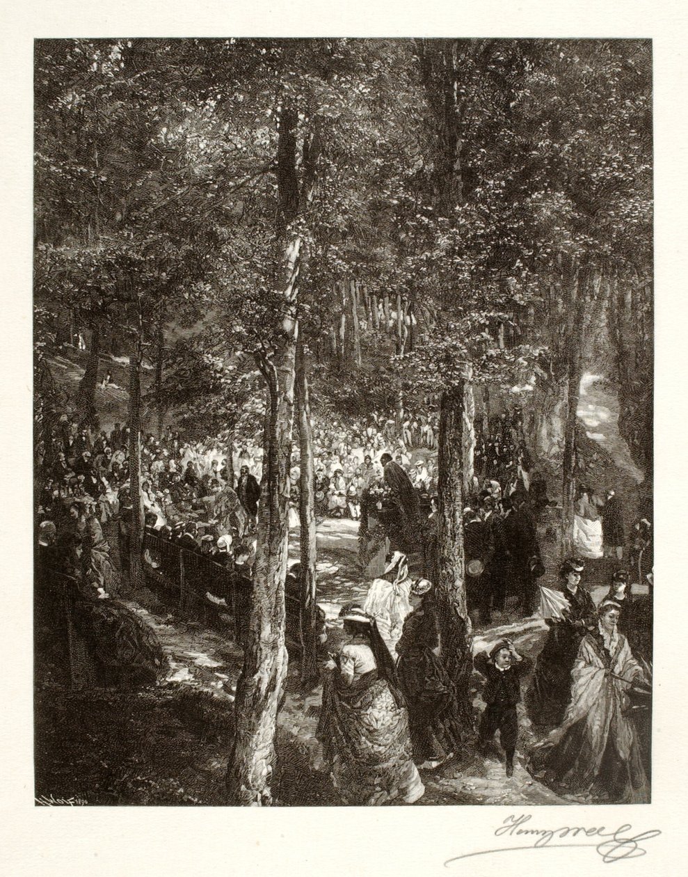 A Sermon in the Open Air by Henry Wolf