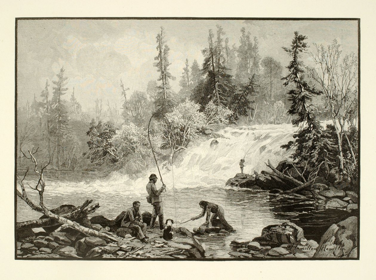 A Trout Pool on the Nepignon by Henry Wolf
