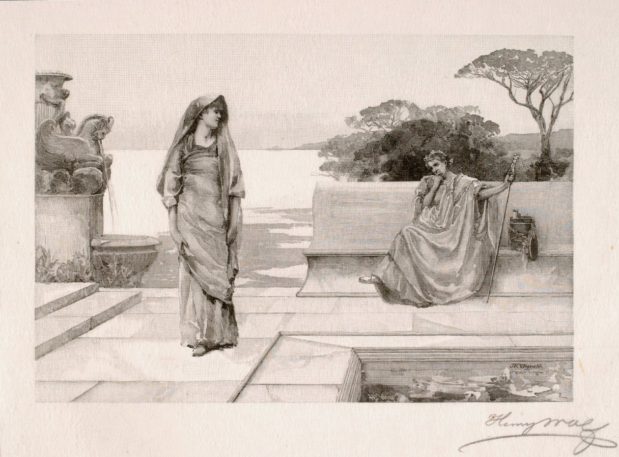 Horace and Lydia by Henry Wolf