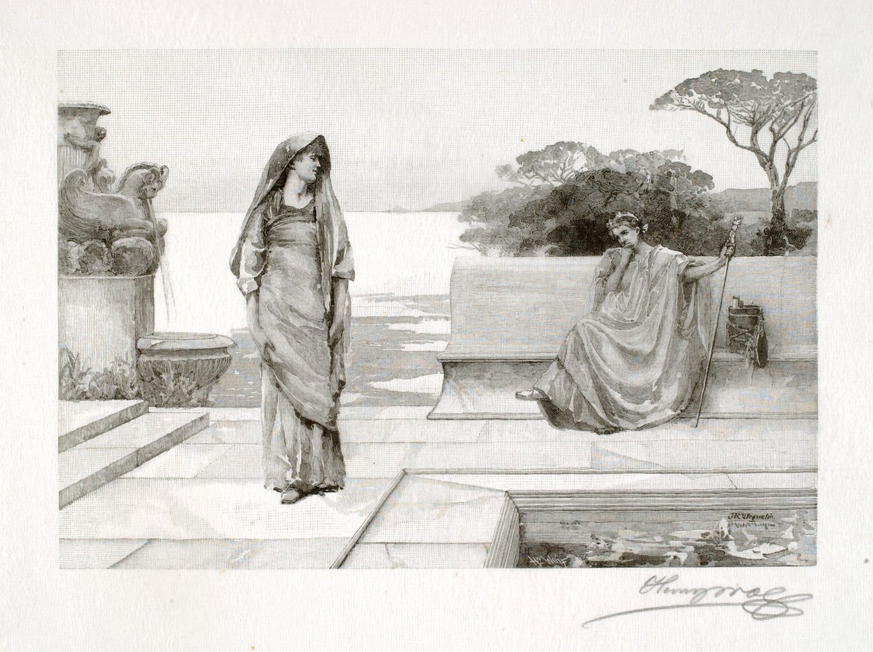 Horace and Lydia by Henry Wolf