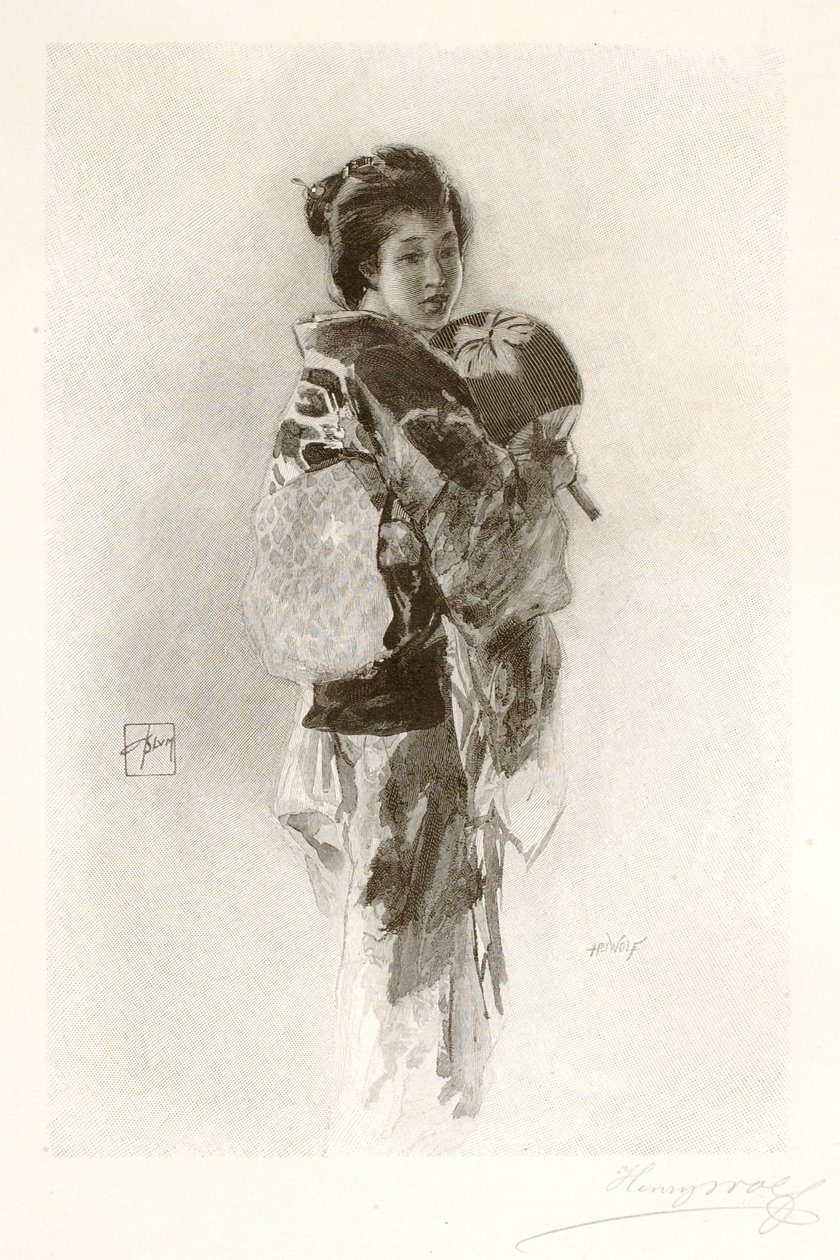 Japanese Girl (The Musmee) by Henry Wolf
