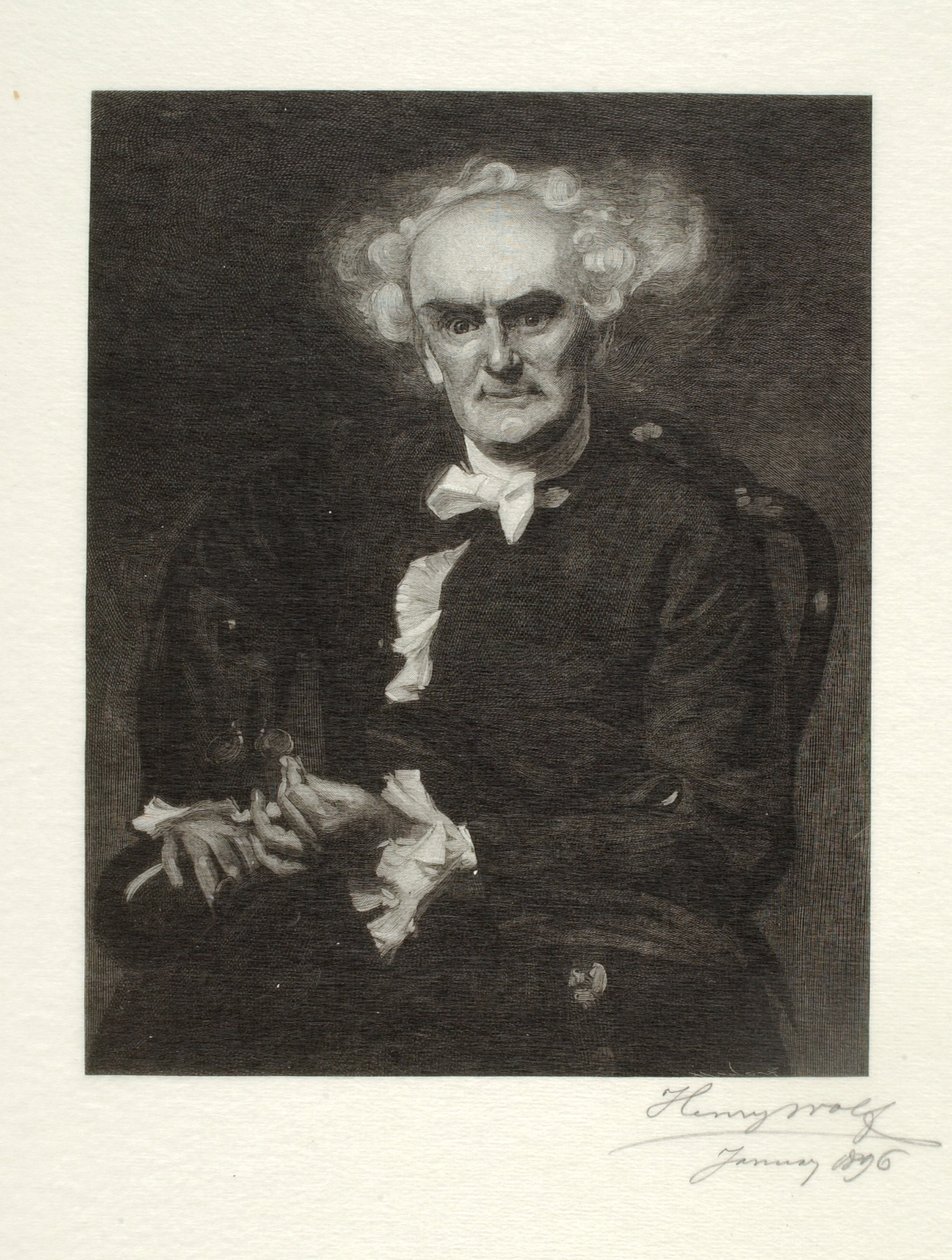 Joseph Jefferson as "Dr. Pangloss" by Henry Wolf