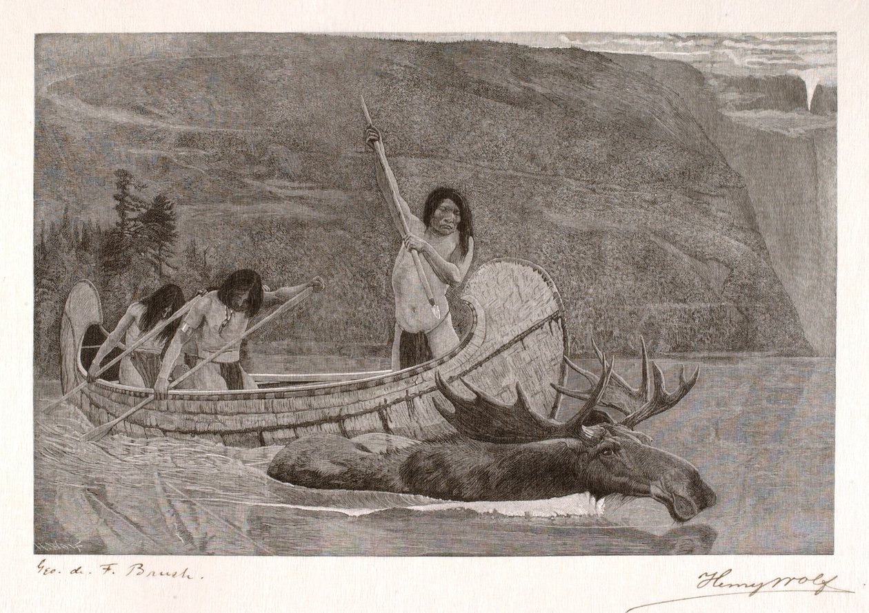 Killing the Moose by Henry Wolf