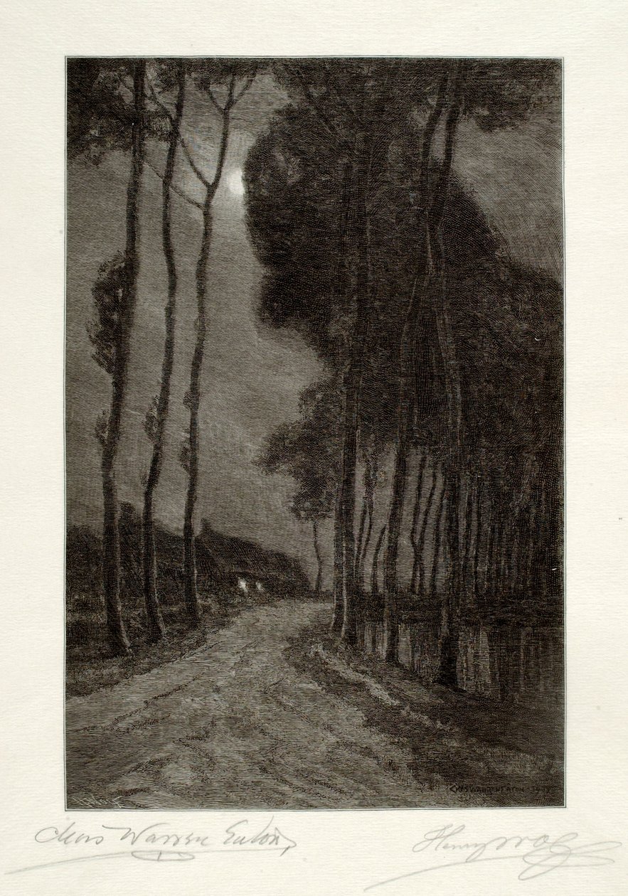 Moonlight in Holland by Henry Wolf