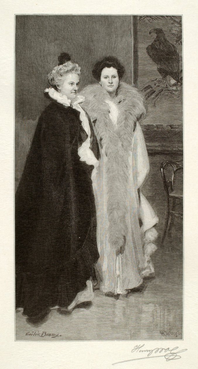 Mother and Daughter by Henry Wolf