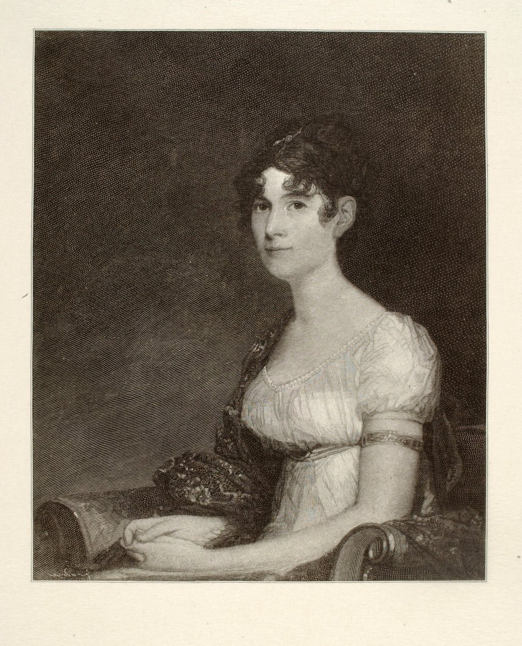 Mrs. Harrison Gray Otis (Sally Foster) by Henry Wolf